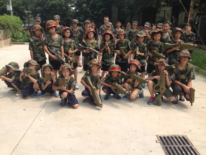 2015黄埔《小兵不平凡》夏令营精彩图片